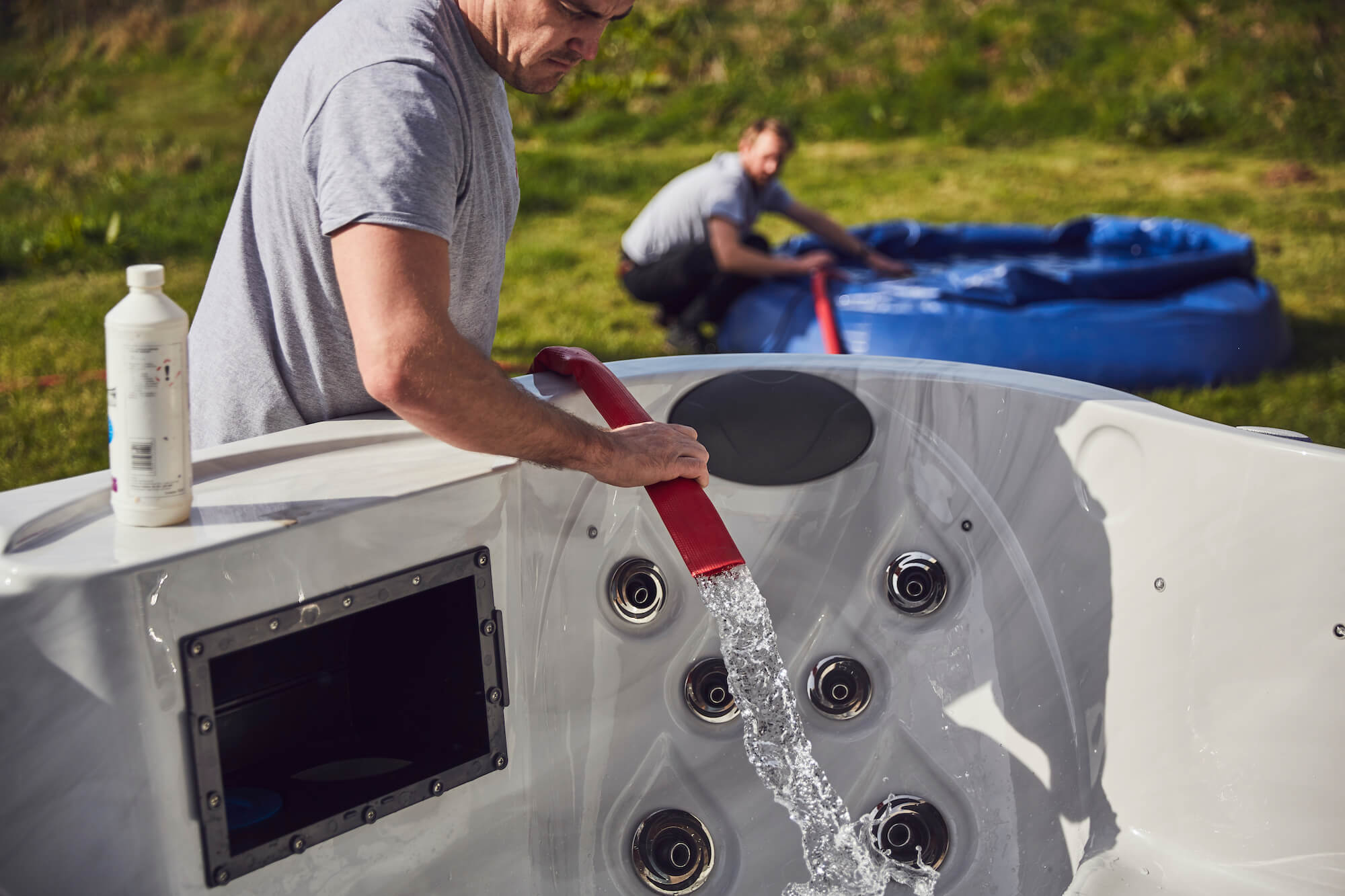 How long does it take to heat a hot tub?